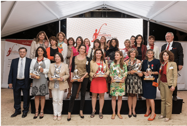 image cérémonie du trophée des femmes de l'économie